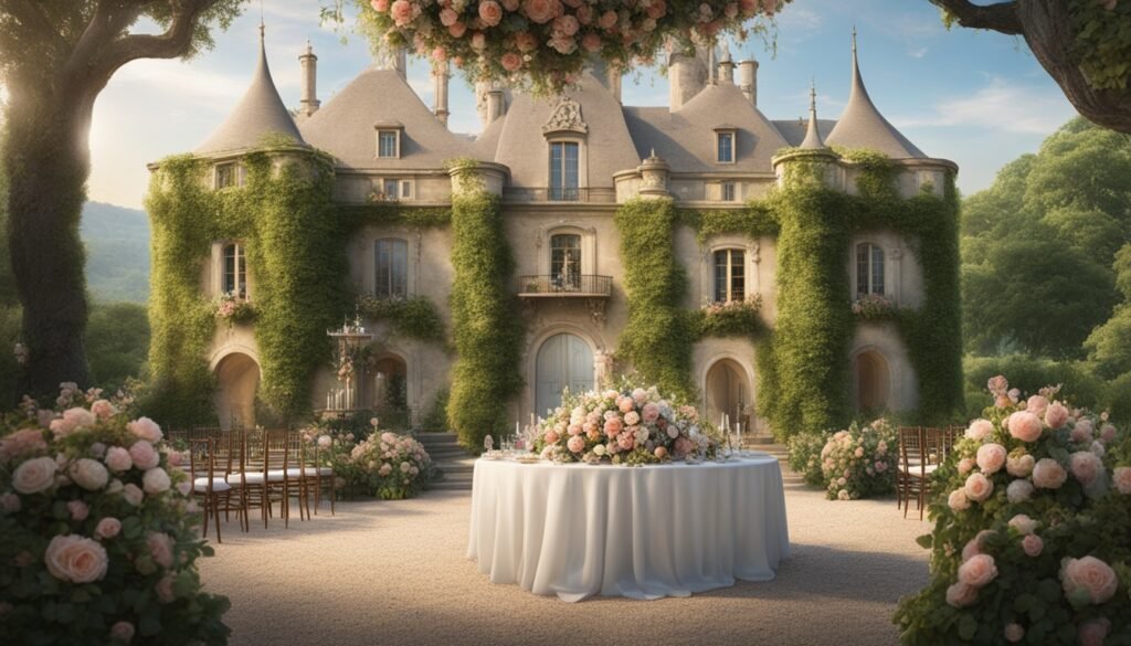 Chateau wedding venues in France