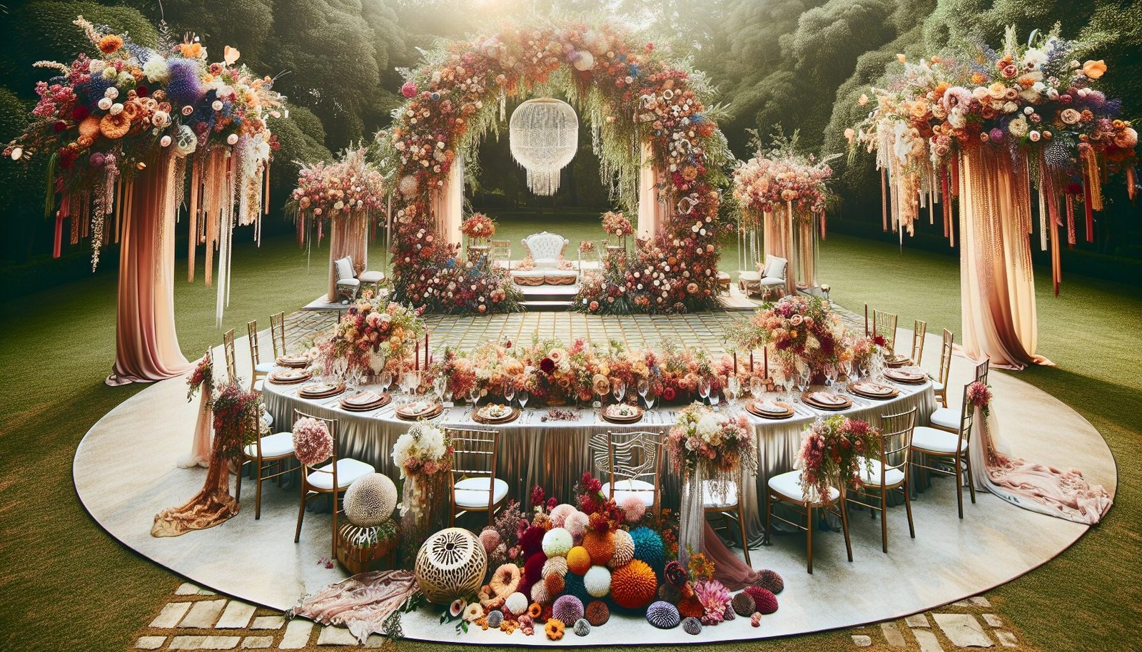 plongez dans les 7 tendances incontournables en décoration pour les mariages de 2025 et préparez-vous à inspirer votre grand jour avec des idées innovantes et élégantes qui impressionneront vos invités.