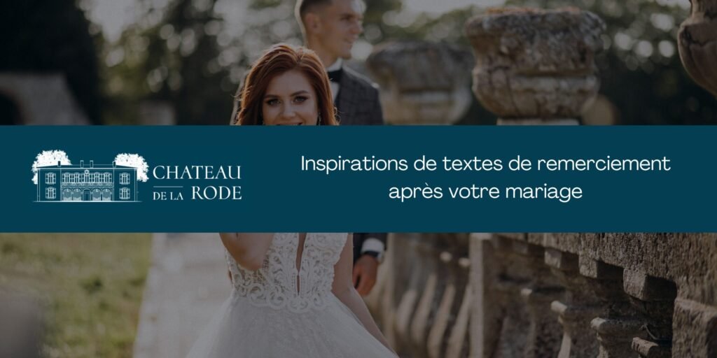Inspirations de textes de remerciement après votre mariage