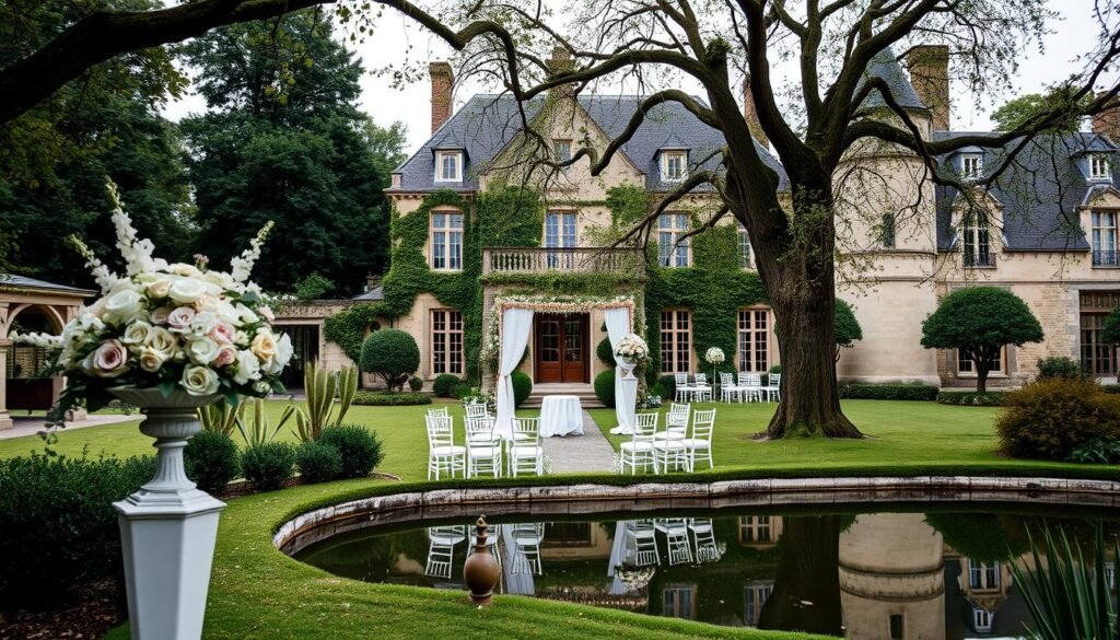 escape to the chateau wedding package