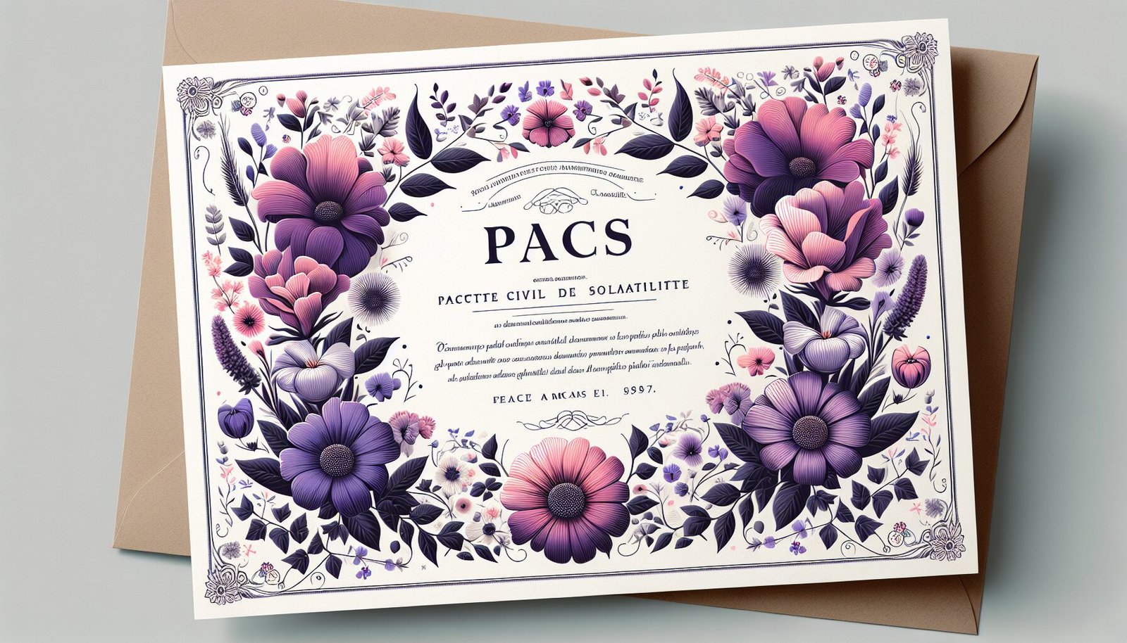 faire part pacs: inspirations de textes pour annoncer un PACS - Chateau