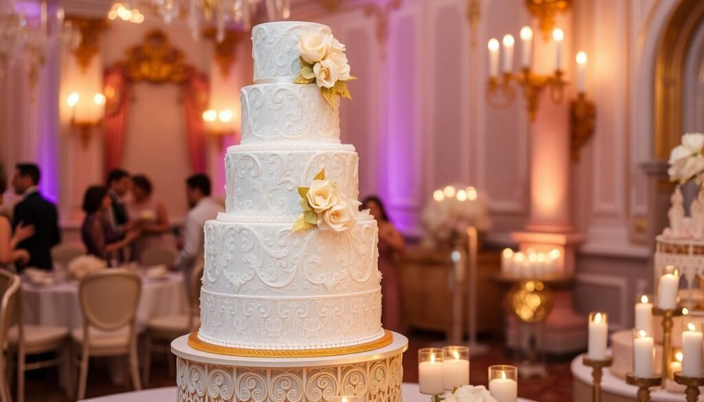 gâteau de mariage de luxe