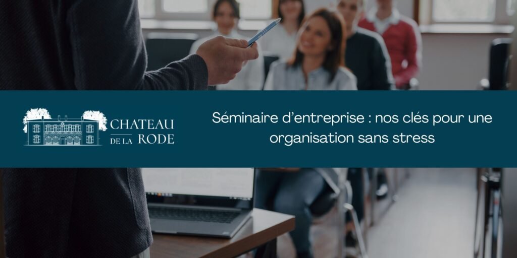 Chez Château de La Rode, nous avons accompagné de nombreuses entreprises dans l’organisation de séminaires impactants et fluides. Nous savons que la réussite de ce type d’événement repose sur une préparation rigoureuse, un lieu inspirant et une logistique sans faille.