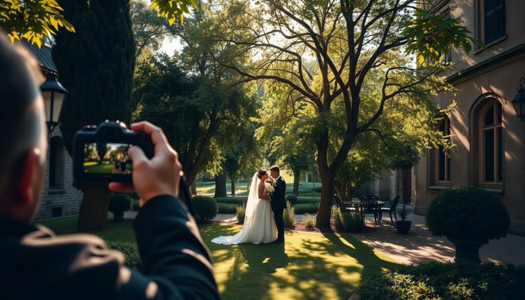 wedding photography at Château de La Rode