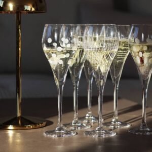 Verres en cristal pour mariage
